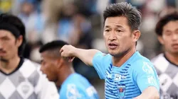 Kazu Miura, primeiro japonês a jogar no Santos é homenageado pelo PES 2021. (Foto: Getty Images)