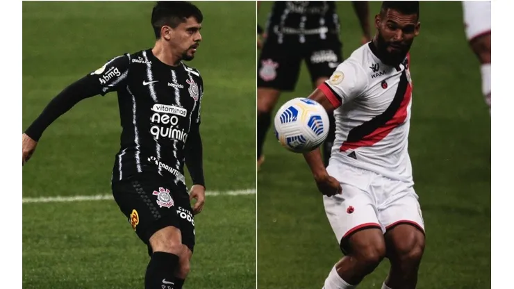 Corinthians x Atlético-GO se enfrentam pela Copa do Brasil. (Ettore Chiereguini/AGIF)