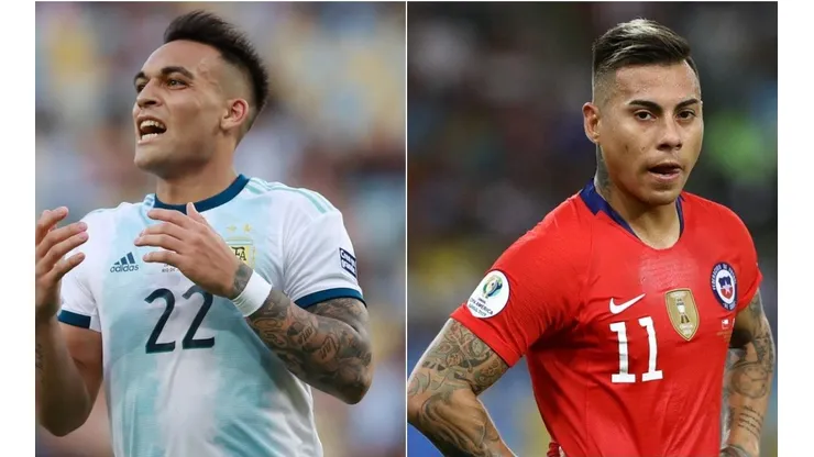 Lautaro e Vargas são duas armas ofensivas das equipes (Foto: Getty Images)