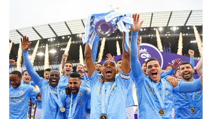 Manchester City foi o campeão inglês da temporada 2020-21 (Foto: Getty Images)