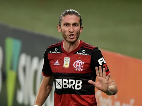 Declaração de Filipe Luís para companheiro de Fla viraliza na web