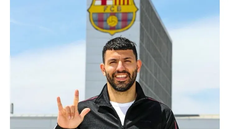 Agüero é o mais novo reforço do Barcelona