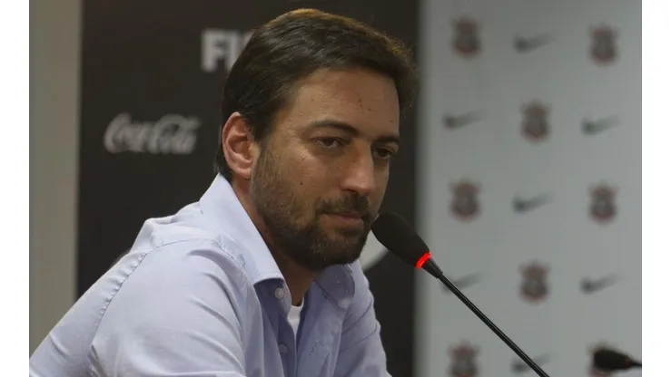 Presidente confirmou que o atacante não joga - Foto: Daniel Augusto Jr/ Agência Corinthians.