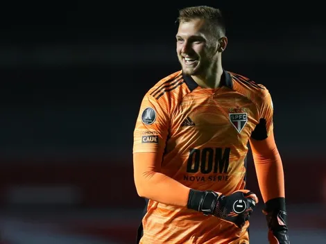 Lucas Perri atua com mais frequência pelo São Paulo em 2021 e agradece Crespo: “Todo jogo é uma oportunidade de evoluir”