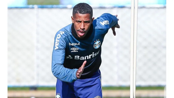 Guilherme Guedes vem sofrendo problemas com lesões - Foto: Lucas Uebel/Flickr Oficial do Grêmio/Divulgação.