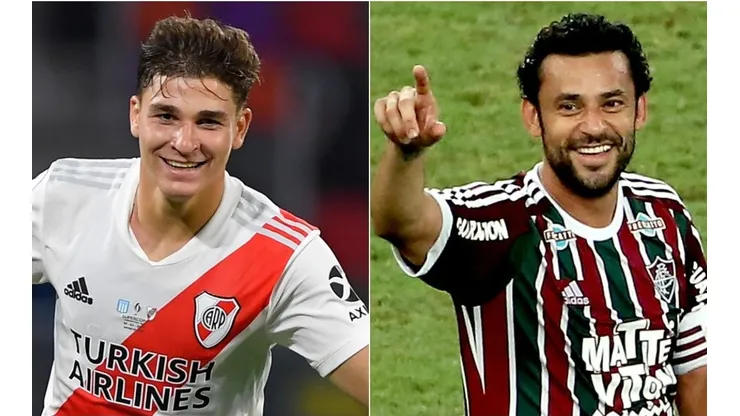 Álvarez e Fred são duas armas ofensivas das equipes (Foto: Getty Images)