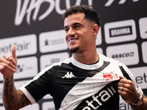Vasco pensa em estender empréstimo de Coutinho até fim de 2025