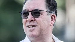 Marcelo Teixeira no CT Rei Pelé. Foto: Raul Baretta/ Santos FC