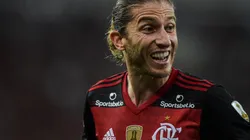 Lateral rasgou elogios ao companheiro - Foto: Thiago Ribeiro/AGIF.