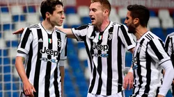 Jogadores da Juventus na final da Copa da Itália contra a Atalanta (Foto: Getty Images)