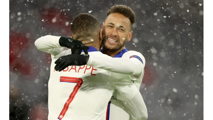 PSG de Neymar e Mbappé pode conquistar o título francês mais uma vez (Foto: Getty Images)