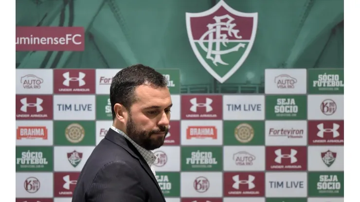 Presidente confirmou a saída do jogador - Foto: Thiago Ribeiro/AGIF.