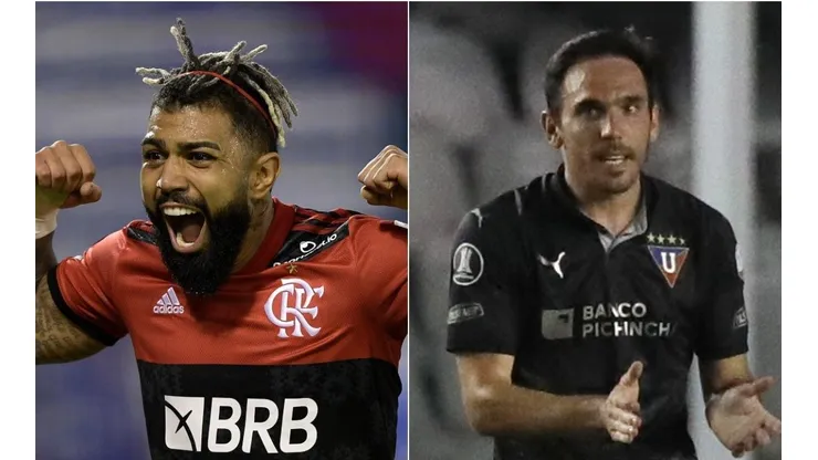 Flamengo e LDU se enfrentam na noite desta quarta-feira (Foto: Getty Images)