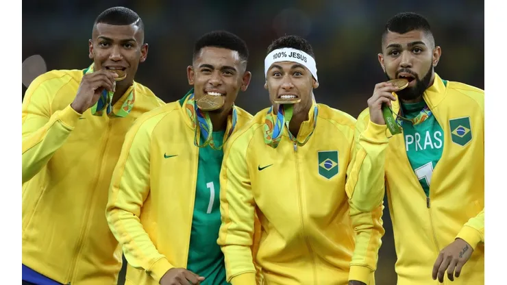 Brasil é o atual campeão olímpico no futebol masculino (Foto: Getty Images)
