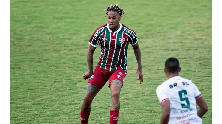 Uruguaio tem marcado gols importantes nos últimos jogos do Fluminense (Foto: Jorge Rodrigues/AGIF)