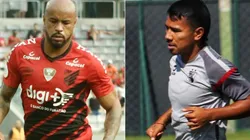 Athletico e Melgar se enfrentam na noite desta quarta-feira (Foto: Gabriel Machado/AGIF e Reprodução/Twitter)