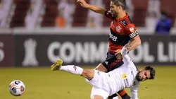 No primeiro turno da chave, o Flamengo venceu a LDU por 3 a 2