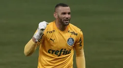 Weverton evitou comparações com os outros goleiros da seleção brasileira (Foto: Ettore Chiereguini/AGIF)