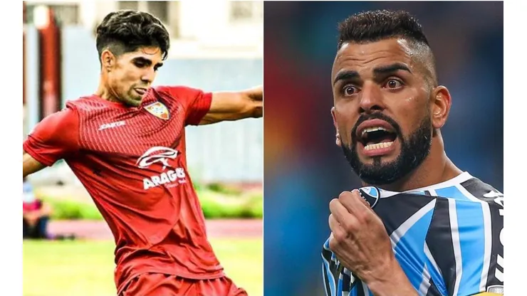 Aragua e Grêmio se enfrentam nesta quinta-feira (Foto: Reprodução/Twitter e Getty Images)