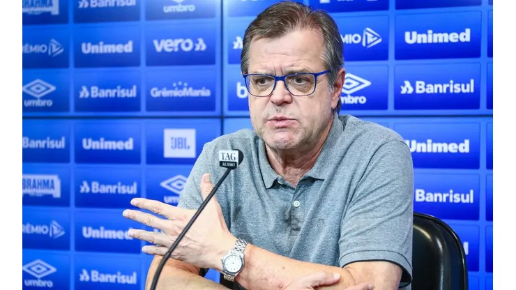 VP salientou que o Imortal está no mercado em busca de opções - Foto: Lucas Uebel/Flickr Oficial do Grêmio/Divulgação.