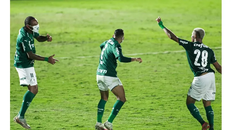 Palmeiras avança para a semifinal do Campeonato Paulista. (Foto: Diogo Reis/AGIF)