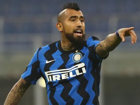 Vidal admite que assiste ao Inter e rasga seda a atacante: "Vai dar o que falar"