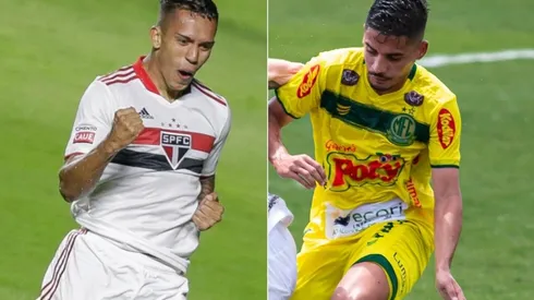 São Paulo x Mirassol fazem uma das semifinais do Paulistão neste domingo (16). (Foto: Marcello Zambrana/Diogo Reis/AGIF)