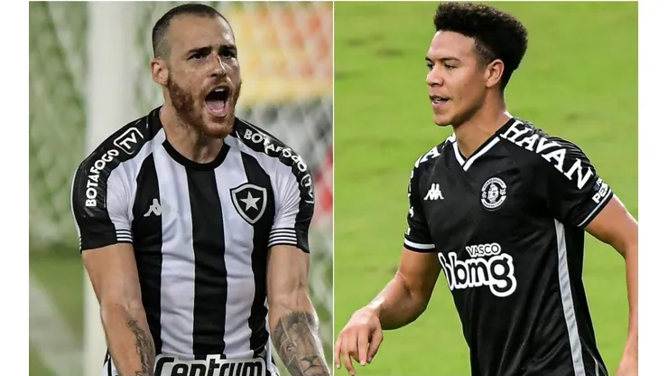 Botafogo x Vasco se enfrentam na Taça Rio. (Foto: Jorge Rodrigues - Thiago Ribeiro /AGIF)