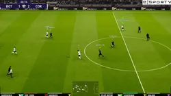 Corinthians e Botafogo se enfrentaram neste sábado (Foto: Reprodução/YouTube/eSporTV)