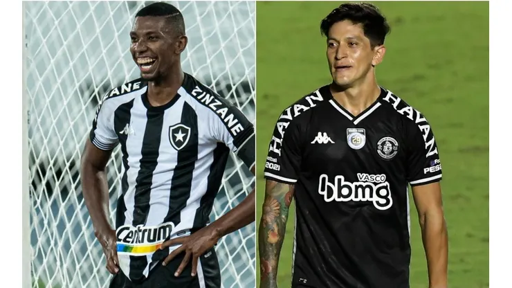 Botafogo x Vasco se enfrentam na Taça Rio. (Foto: Jorge Rodrigues - Thiago Ribeiro /AGIF)