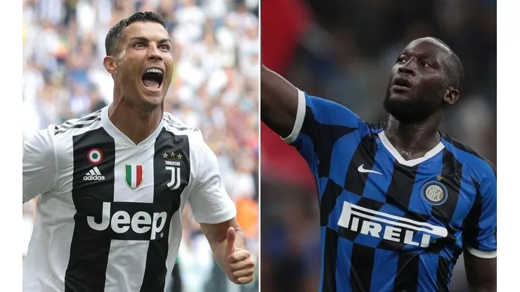Cristiano Ronaldo e Lukaku são os artilheiros de Juve e Inter
