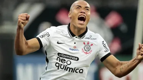 Lateral fez seu primeiro gol pela camisa do Timão - Foto: Rodrigo Coca/Agência Corinthians.