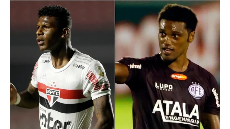São Paulo e Ferroviária brigam por uma vaga nas semifinais do Campeonato Paulista (Foto: Getty Images e Thiago Calil/AGIF)