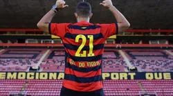 Gil do Vigor na Ilha do Retiro — Foto: Anderson Stevens / Sport Club do Recife