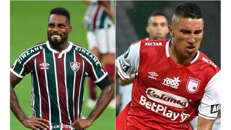 Fluminense e Independiente Santa Fe se enfrentam na noite desta quarta-feira (Foto: Getty Images)