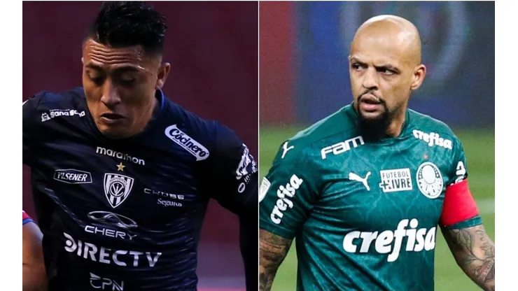 Independiente del Valle e Palmeiras se enfrentam na noite desta terça-feira (Foto: Getty Images)