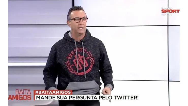 Craque Neto fez críticas a Chú e ao Palmeiras no programa "Baita Amigos"