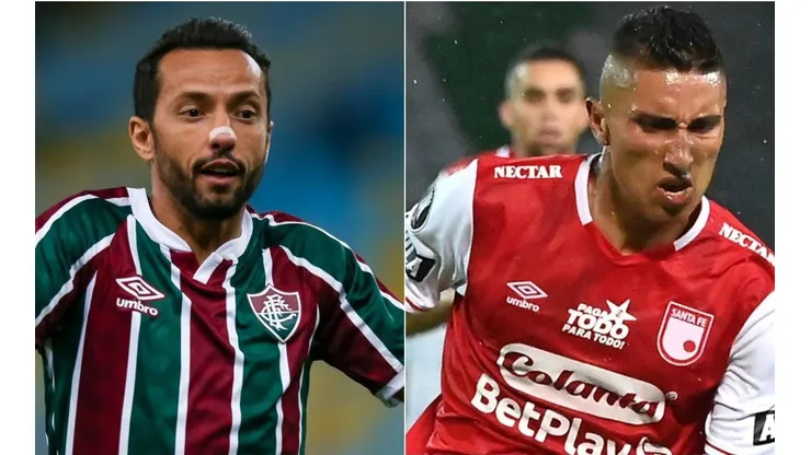 Fluminense e Independiente Santa Fe se enfrentam nesta quarta-feira (Foto: Getty Images)