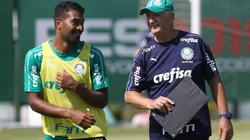 Thiago Santos era o homem de confiança de Felipão no Palmeiras - Foto: Cesar Greco/Flickr Oficial do Palmeiras/Divulgação.