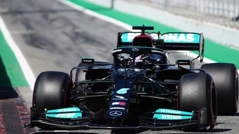 GP da Espanha: Hamilton supera Verstappen no final do Q3 e conquista mais uma pole position. (Foto: Getty Images)