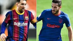 Barcelona x Atlético de Madri duelam pela La Liga neste sábado (8). Foto: Getty Images)