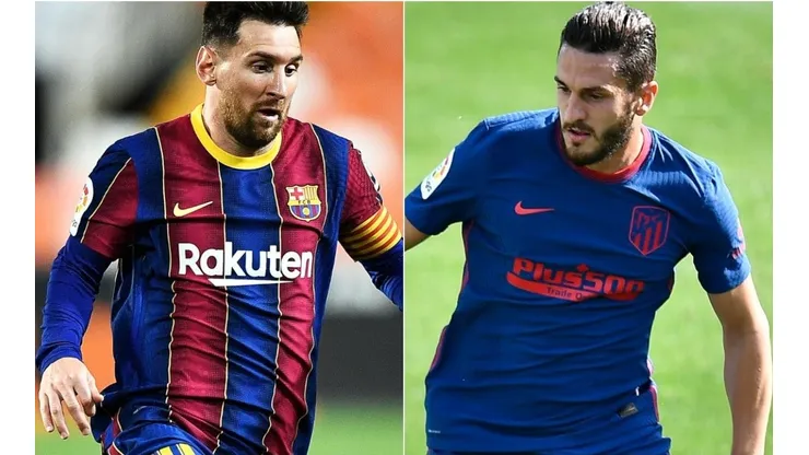 Barcelona x Atlético de Madri duelam pela La Liga neste sábado (8). Foto: Getty Images)