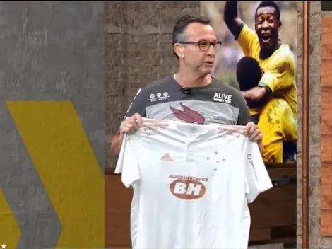 Cruzeiro explica convite ao apresentador Neto para apresentação de nova camisa