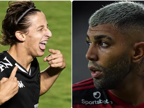 Após troca de farpas, Galarza manda recado a Gabigol, do Flamengo