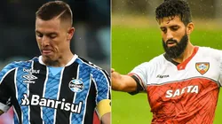 Grêmio e Aragua se enfrentam nesta quinta-feira (Foto: Getty Images e Reprodução/Twitter)