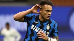 Atacante esteve no elenco da Inter de Milão que conquistou o Campeonato Italiano (Foto: Getty Images)