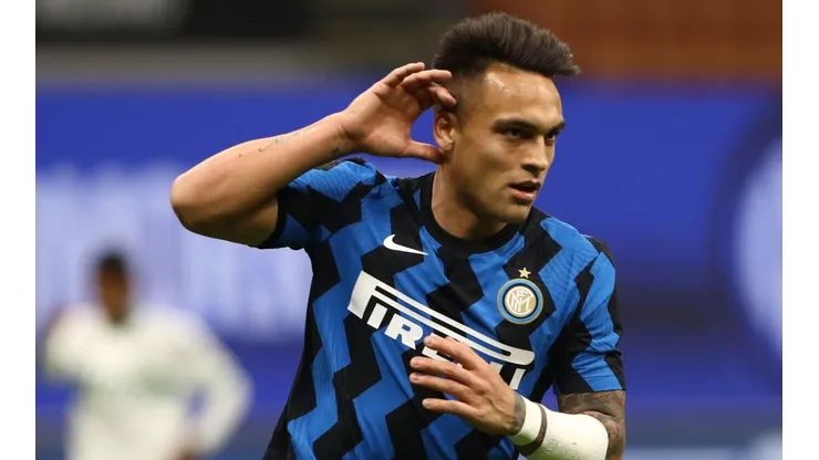 Atacante esteve no elenco da Inter de Milão que conquistou o Campeonato Italiano (Foto: Getty Images)