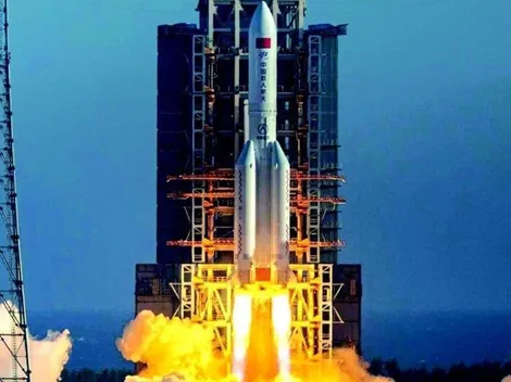 Destroços de foguete chinês de 21 toneladas estão caindo em direção à Terra de forma rápida