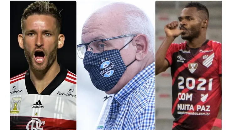 Fotos: Thiago Ribeiro/AGIF, Fernando Alves/AGIF e Robson Mafra/AGIF