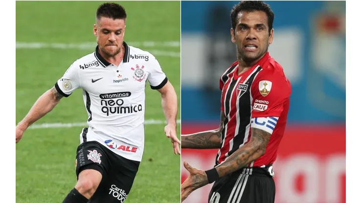 Corinthians x São Paulo: Prováveis escalações para o clássico desta noite. (Foto: AGIF)